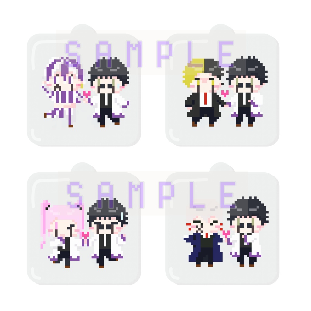 ワース受CPアクリルキーホルダー