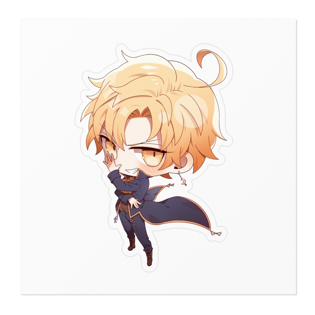 夜神ちろるの厨二病ステッカー