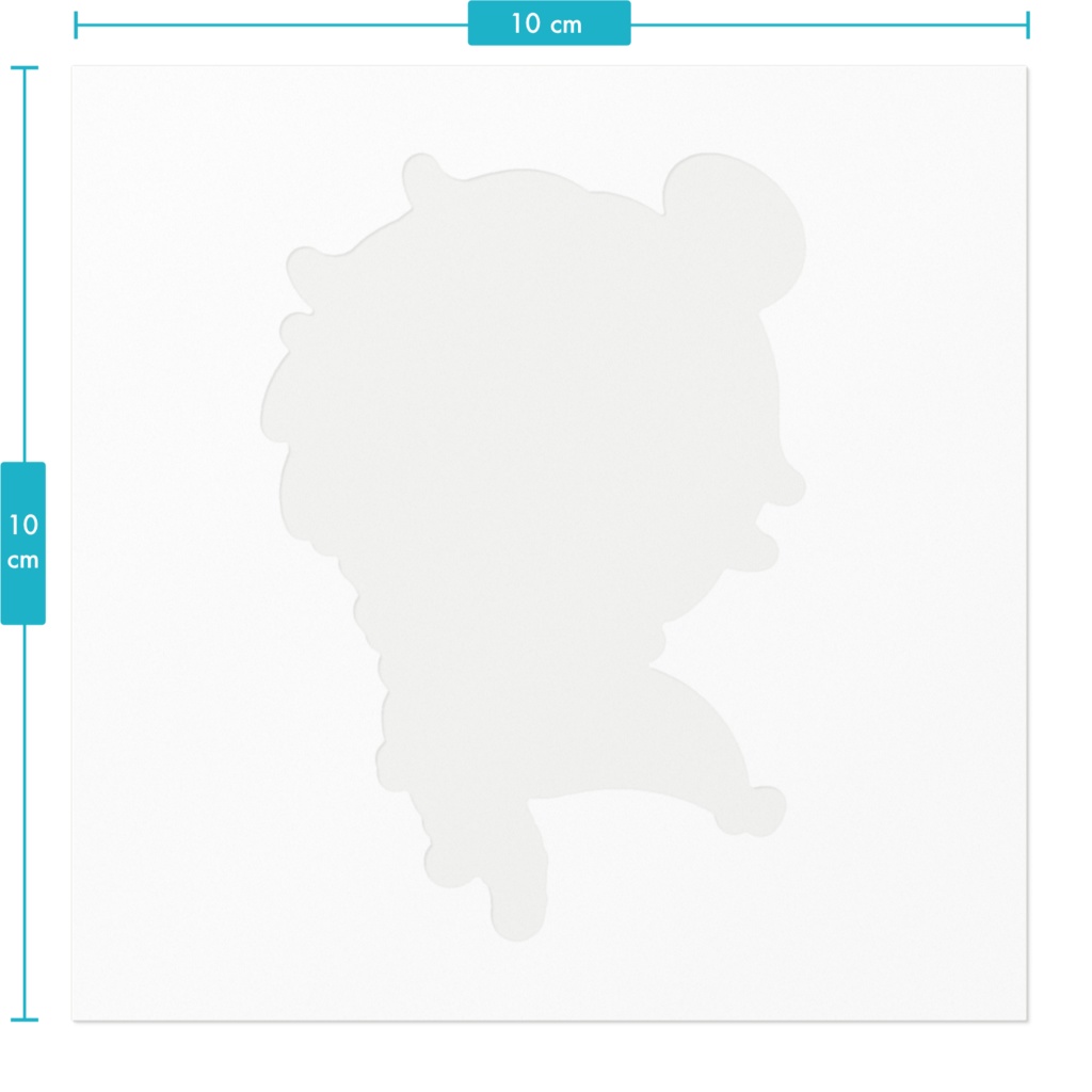 夜神ちろるの厨二病ステッカー
