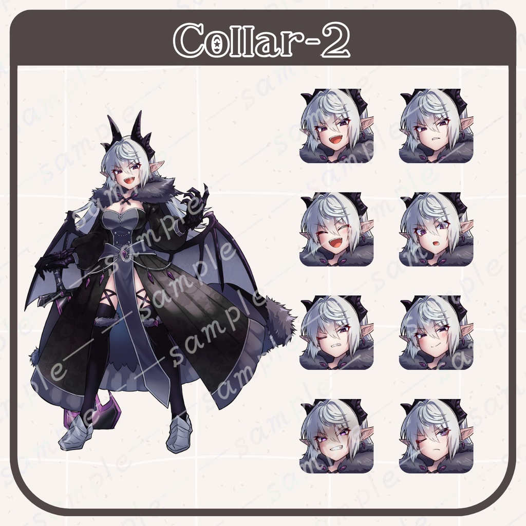 【立ち絵素材】ドラゴンっぽい魔王【無料あり】