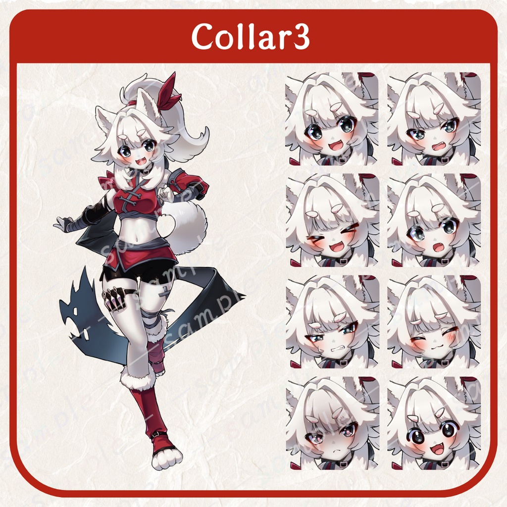 【立ち絵素材】日本犬っぽい忍者【無料あり】