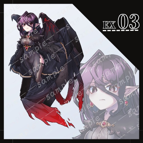 【立ち絵素材】魔族の亡霊【無料あり】