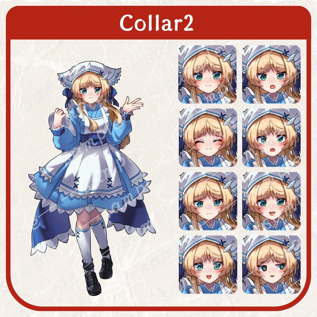 【立ち絵素材】和風猫っぽメイド【無料あり】