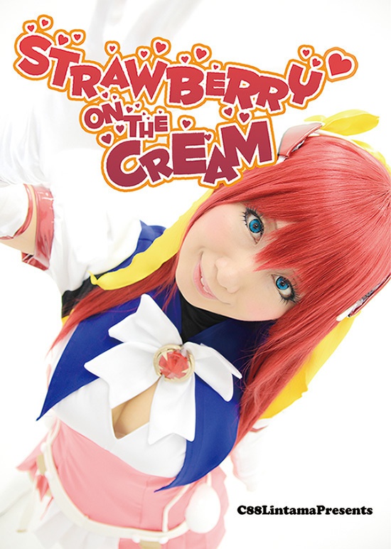 Strawberry on the cream