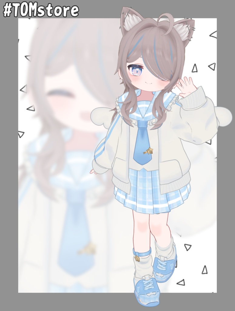 けだるげウルフ【4アバター対応】