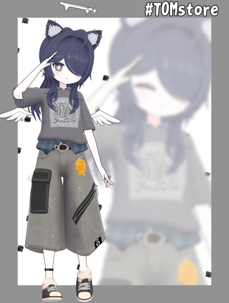 けだるげウルフ【4アバター対応】