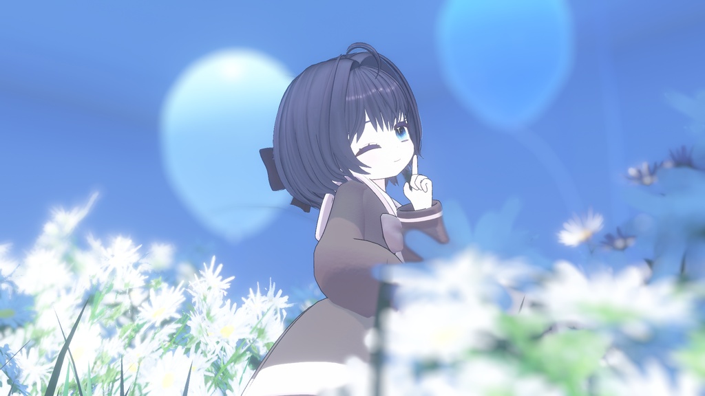 ☆SALE☆あみこみリボンボブ【8アバター対応】