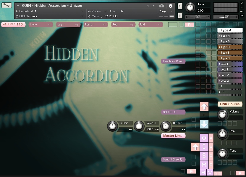 FREE] KOIN - Hidden Accordion - Rwi's Booth - BOOTH