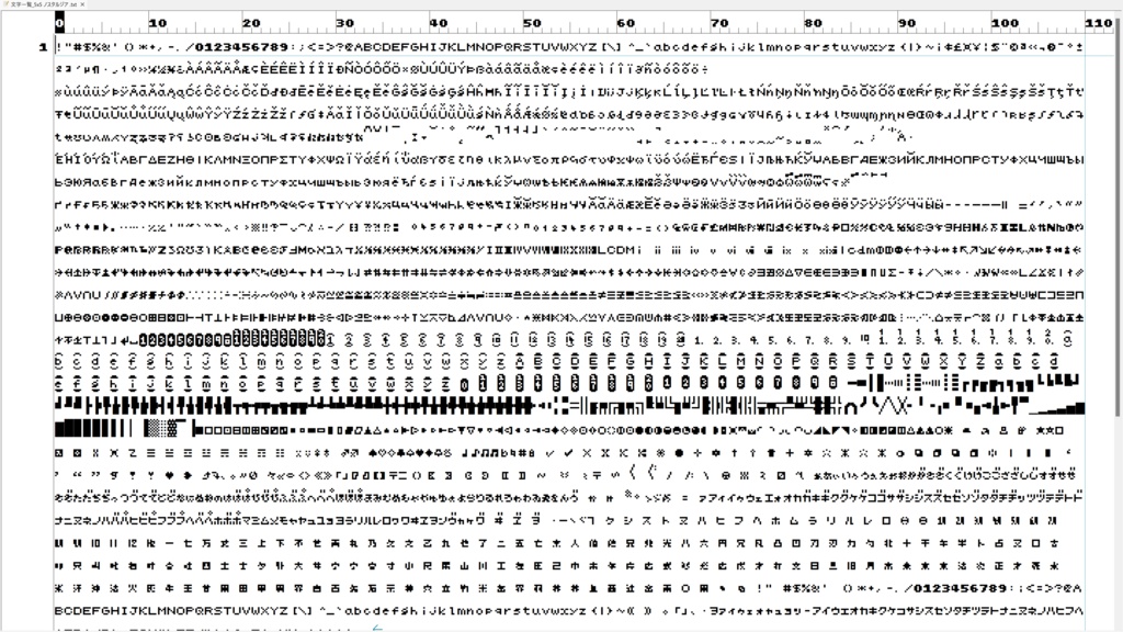 【Free】5×5ドットフォント『5x5 ノスタルジア』【2023.01.14 更新】