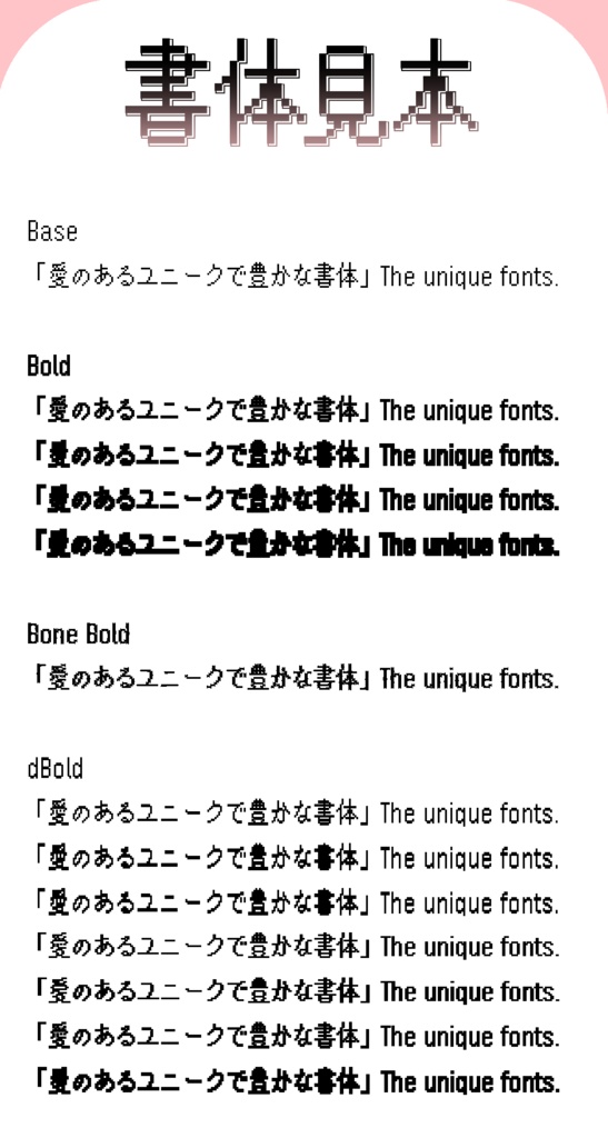 ピクセル書体『マルモニ改変』【フリーフォント】