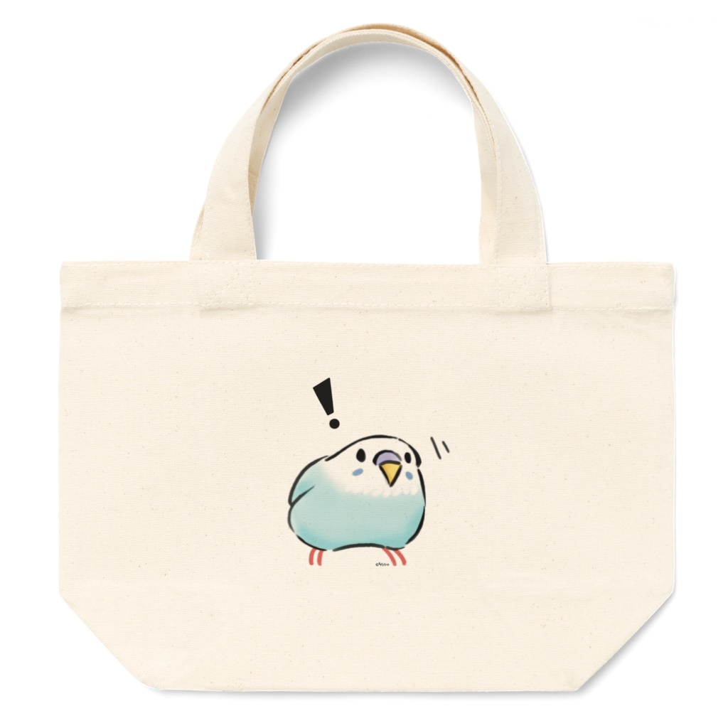 低みのインコ 小さめトート