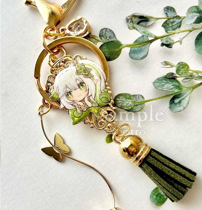 ナヒーダ　ハンドメイドキーホルダー3