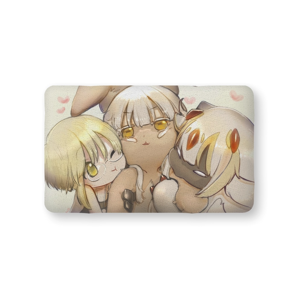 ナナチのふわふわ具合をたしかめたいクッション