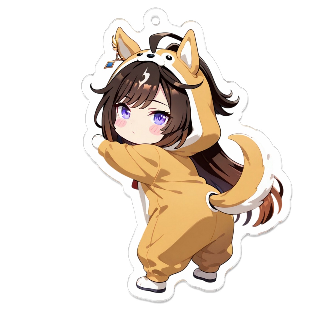 ちびぐるみドゥラメンテ(出番待ち)