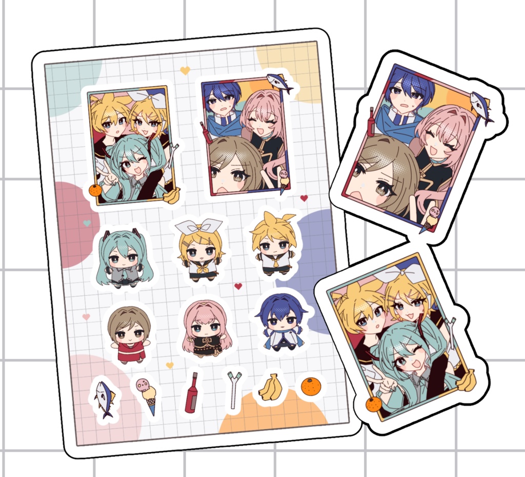 ボカロシールセット