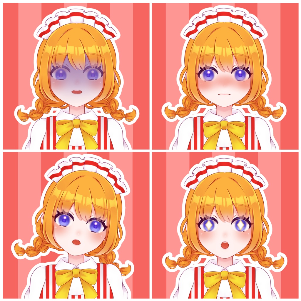 【限定1点】アメリカンダイナーちゃん【VTS推奨・髪型変更可】