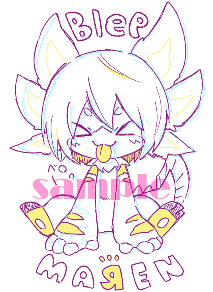 あっかんべーマーレンくんトート