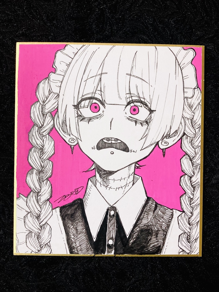 ウパちゃん色紙（B）