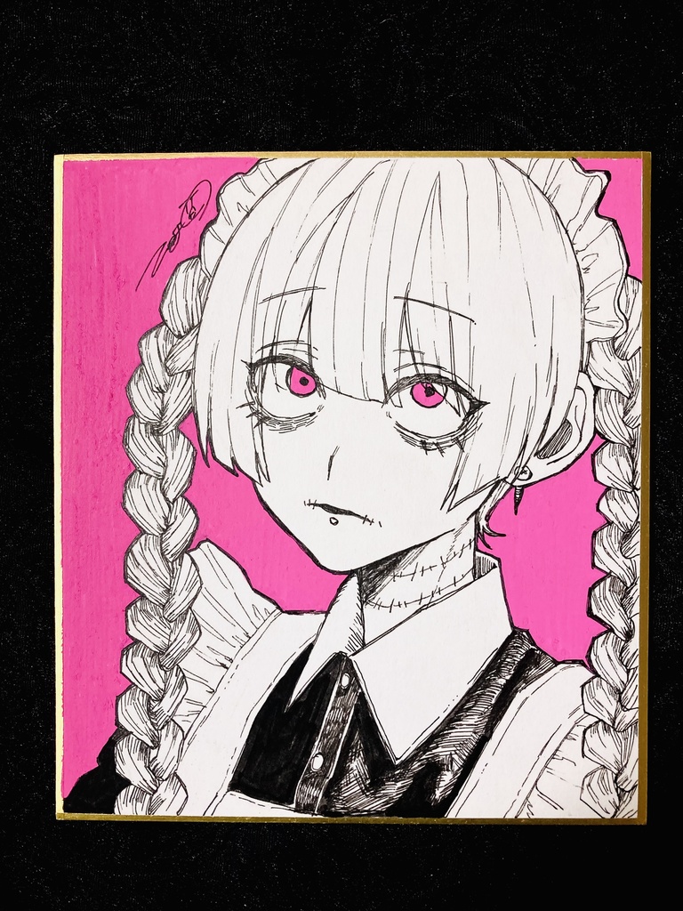 ウパちゃん色紙（C）