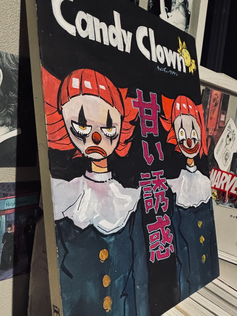 CandyClown/架空企業ポスター風パネル