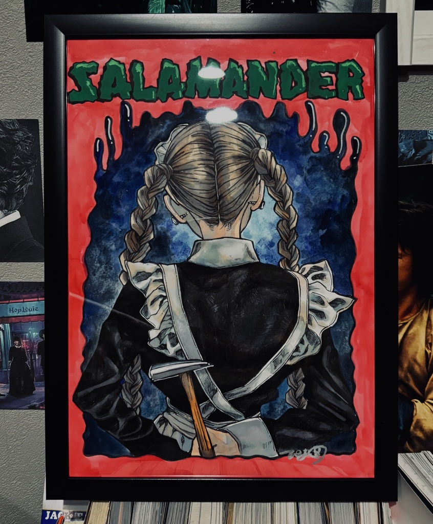 ウパ/架空映画ポスター風原画