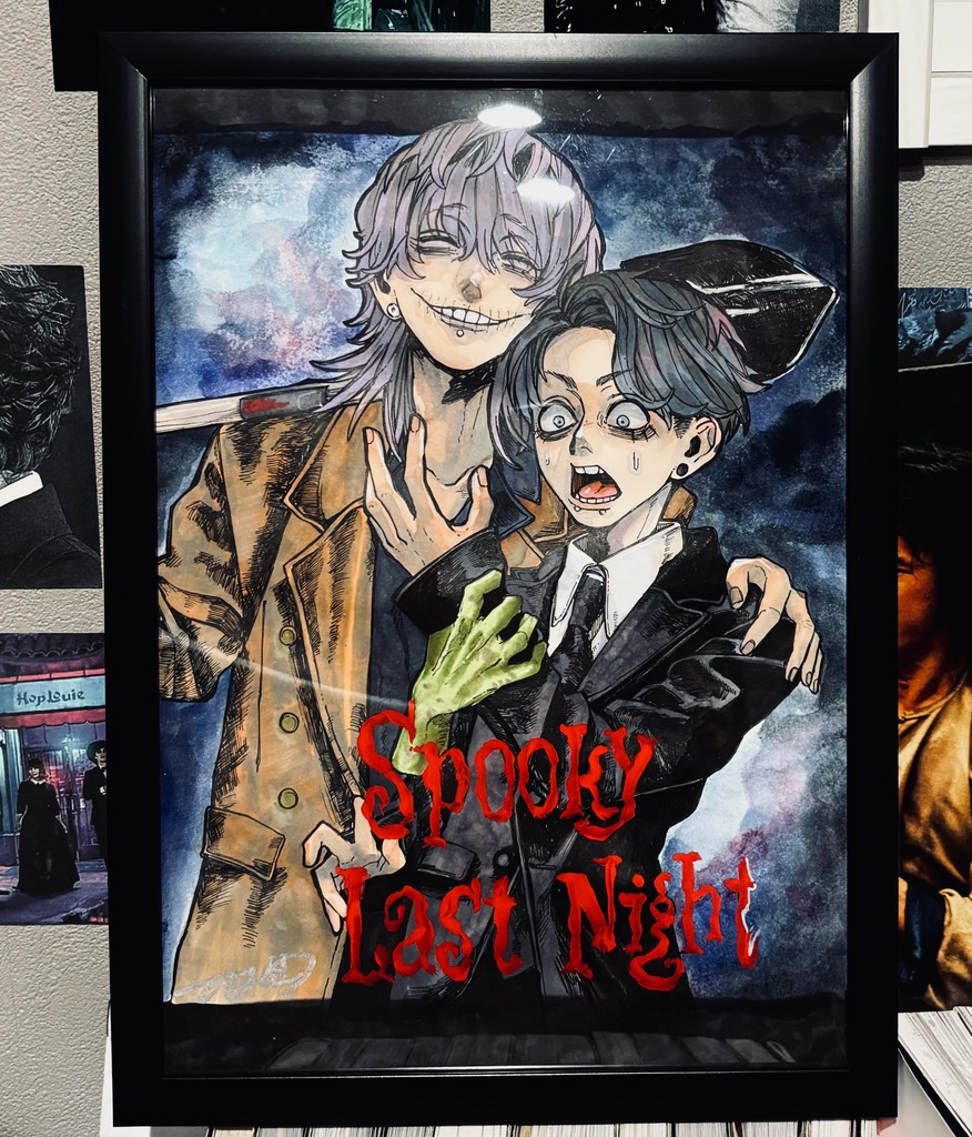 パルとロイ/架空映画ポスター風原画