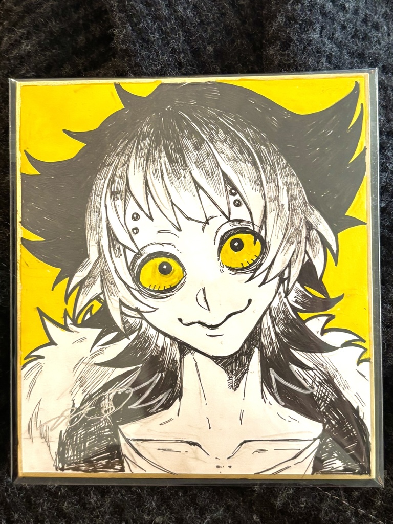 アイアイくん色紙原画A