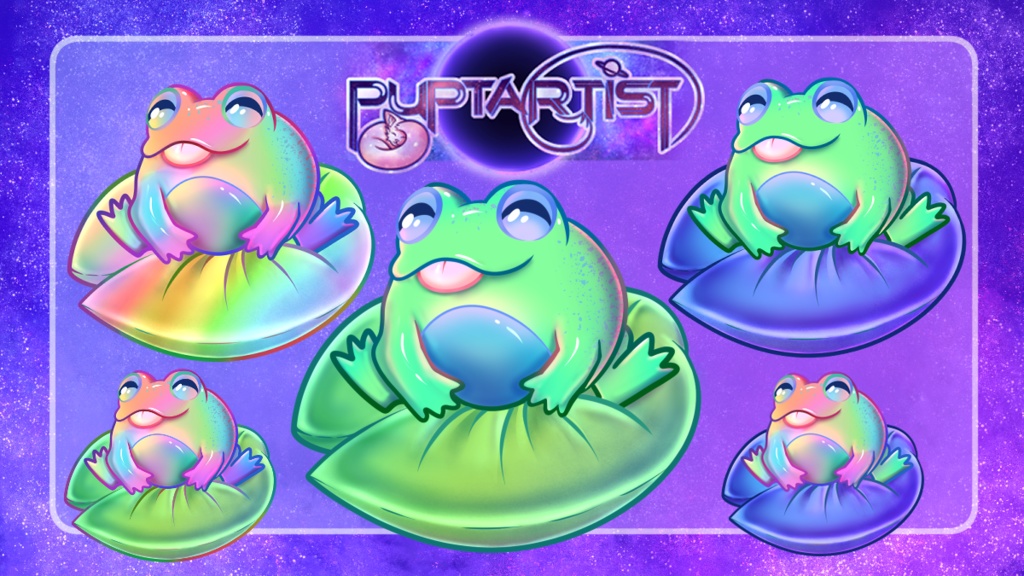 Frog Chilling Emote/Icon
