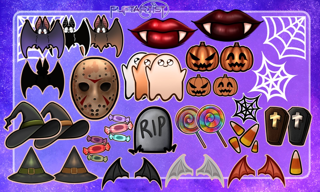 FREE Halloween (ハロウィーン) icons for badges/desktop/etc. (.ico and .png)