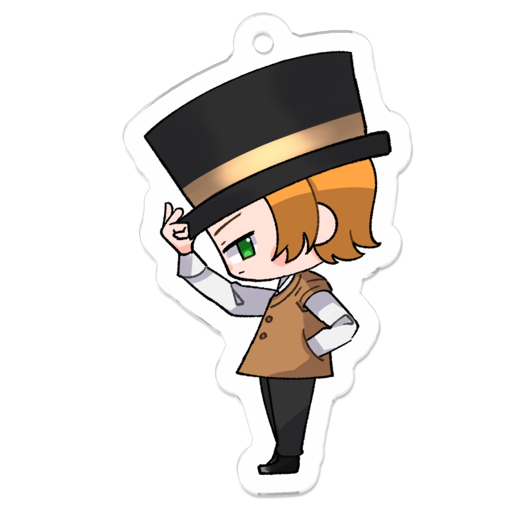 【創リノ輪】miniアクリルキーホルダー まっつん