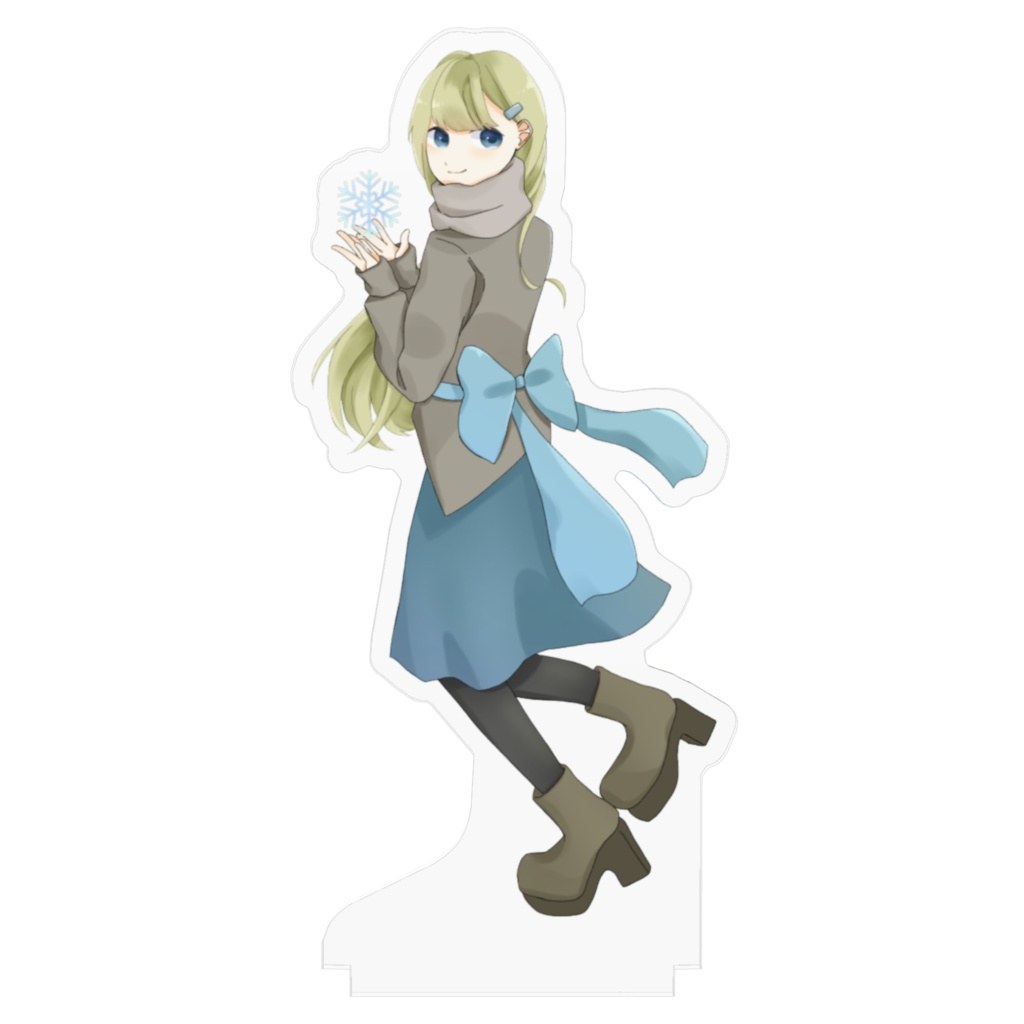 猫耳・冬グッズ・アクリルスタンド