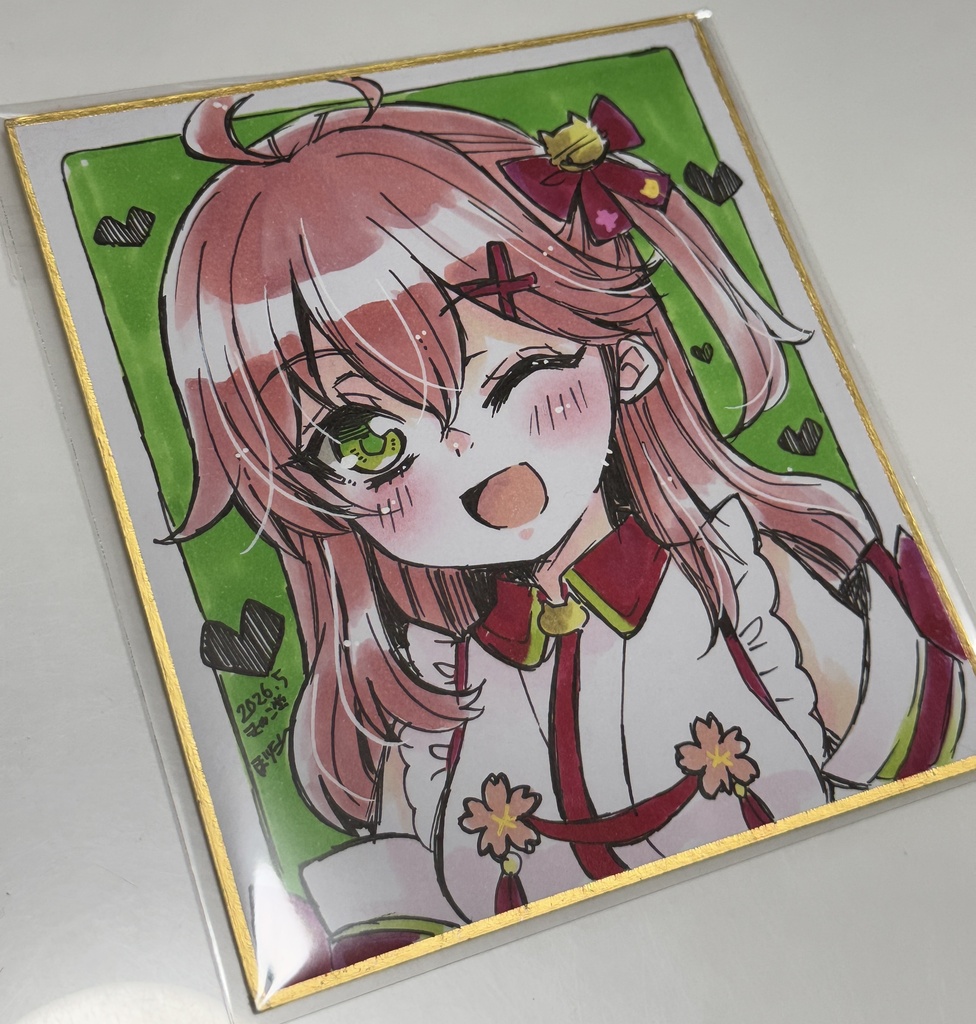 【委託作品】寸松庵色紙 (きのこ堂/ぼたん様)