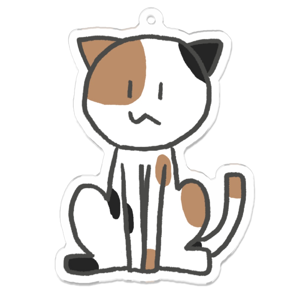 ミケネコさんアクリルキーホルダーその２