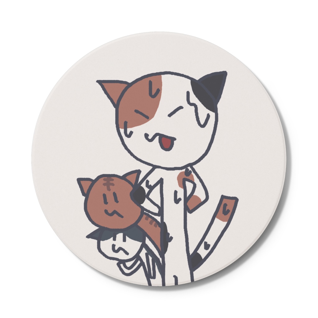 ミケネコさんコースター