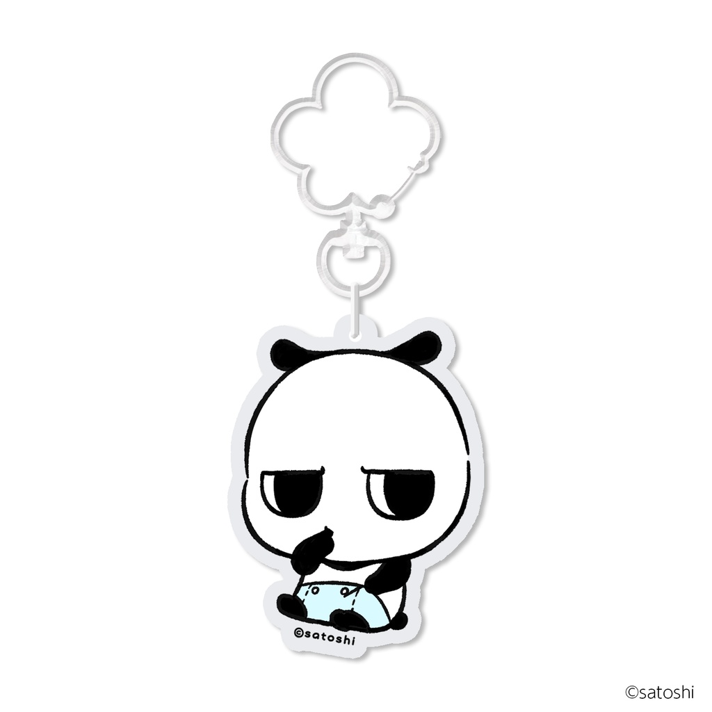 「多分、パンダの赤ちゃん」アクリルキーホルダー