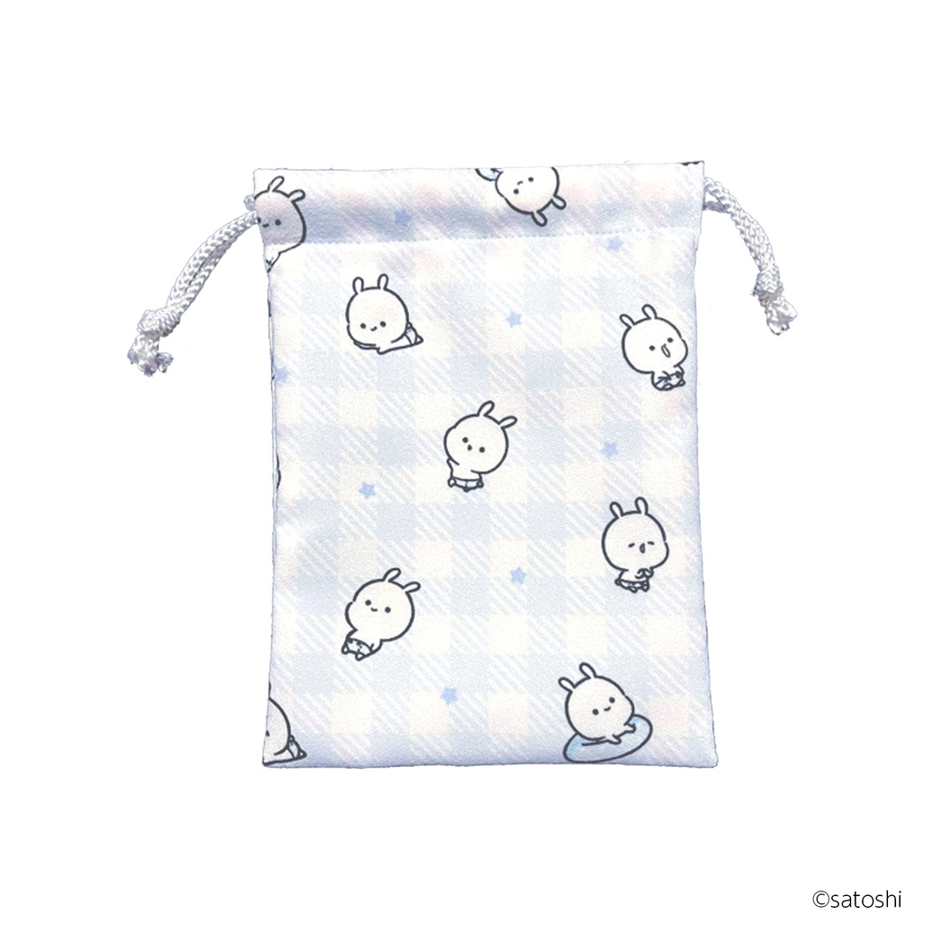 「多分、うさぎの赤ちゃん」ミニ巾着