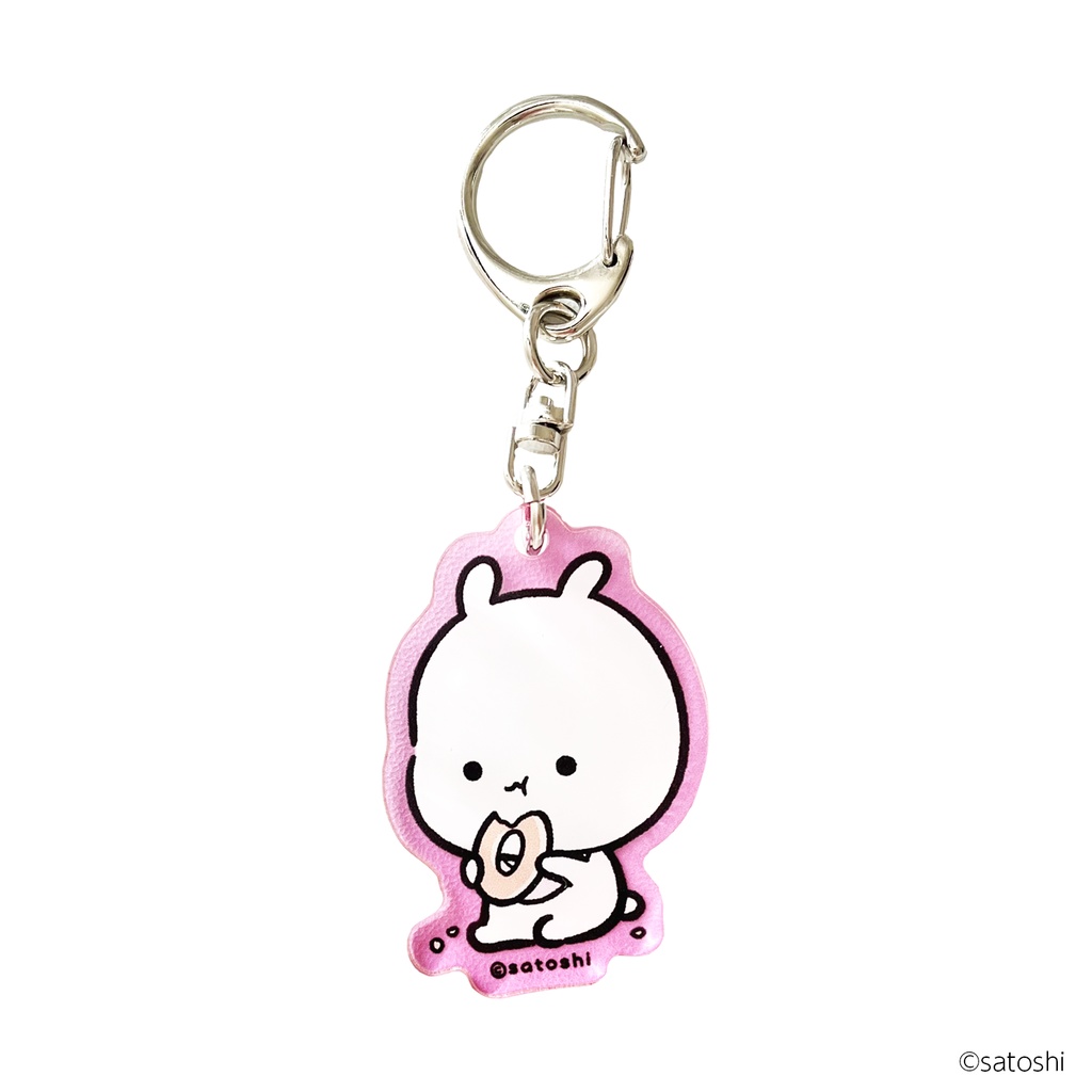 「多分、小さいうさぎの赤ちゃん」アクリルキーホルダー