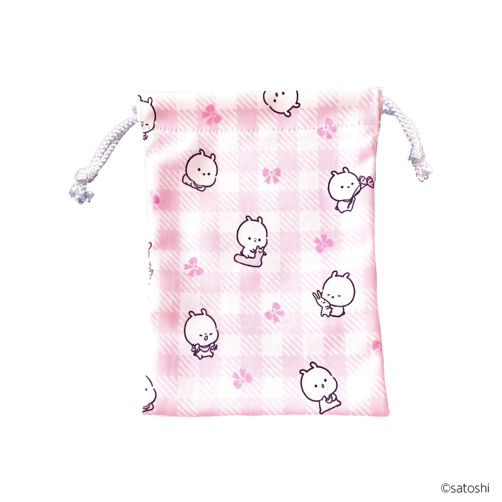 「多分、小さいうさぎの赤ちゃん」ミニ巾着