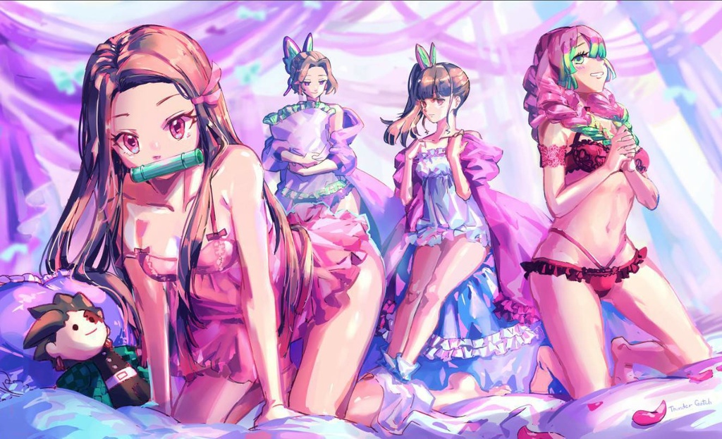 鬼滅ガールズ プレイマット