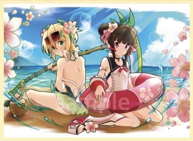 ソシャゲ風きりしら　スリーブ　シンフォギア