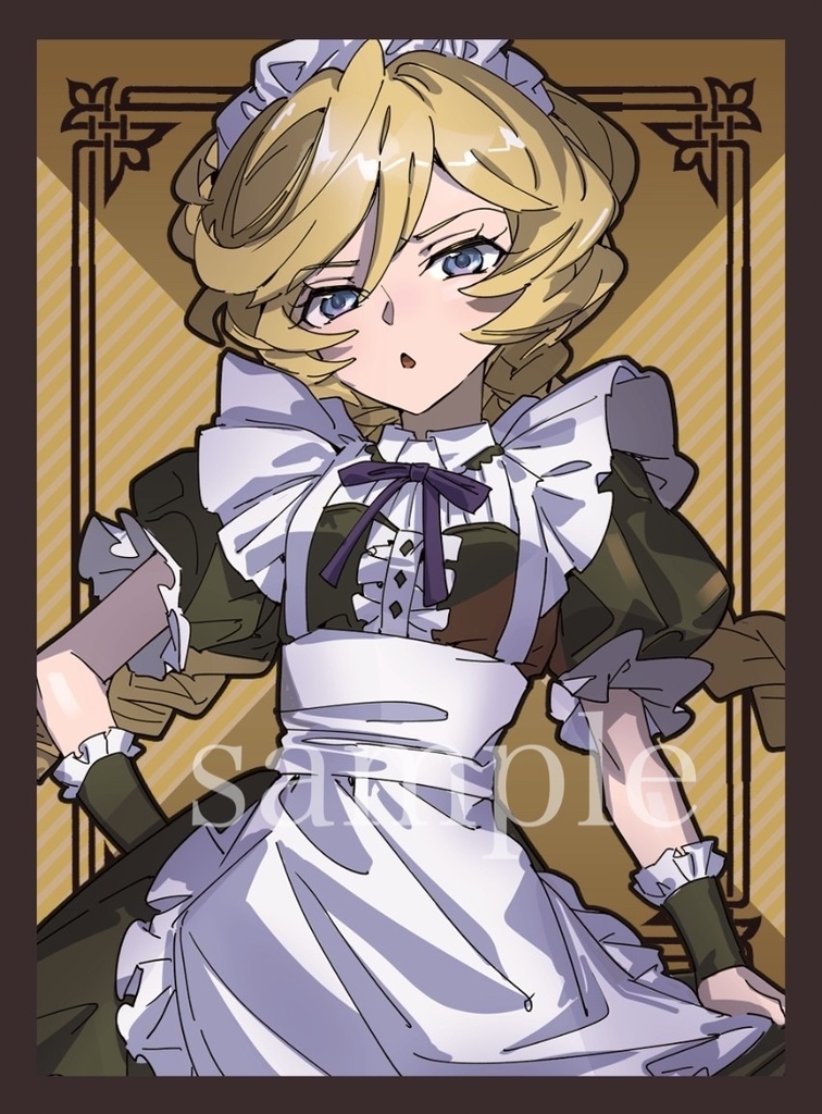 【C100】シンフォギアメイドスリーブセット　クリス&キャロル