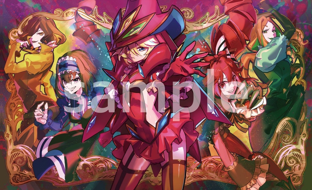 【C107】キャロル&オートスコアラー　プレイマット