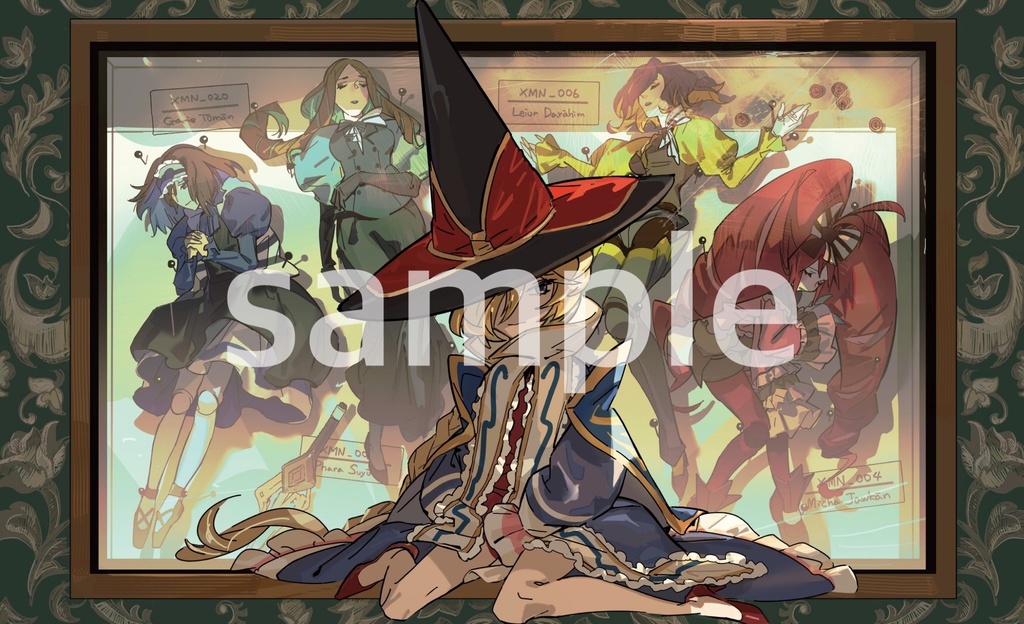 【C107】標本キャロル プレイマット