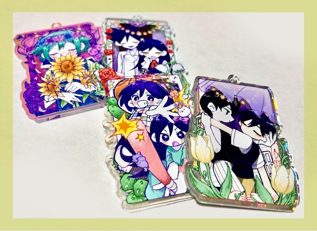 アクリルキーホルダー ナスカンver.