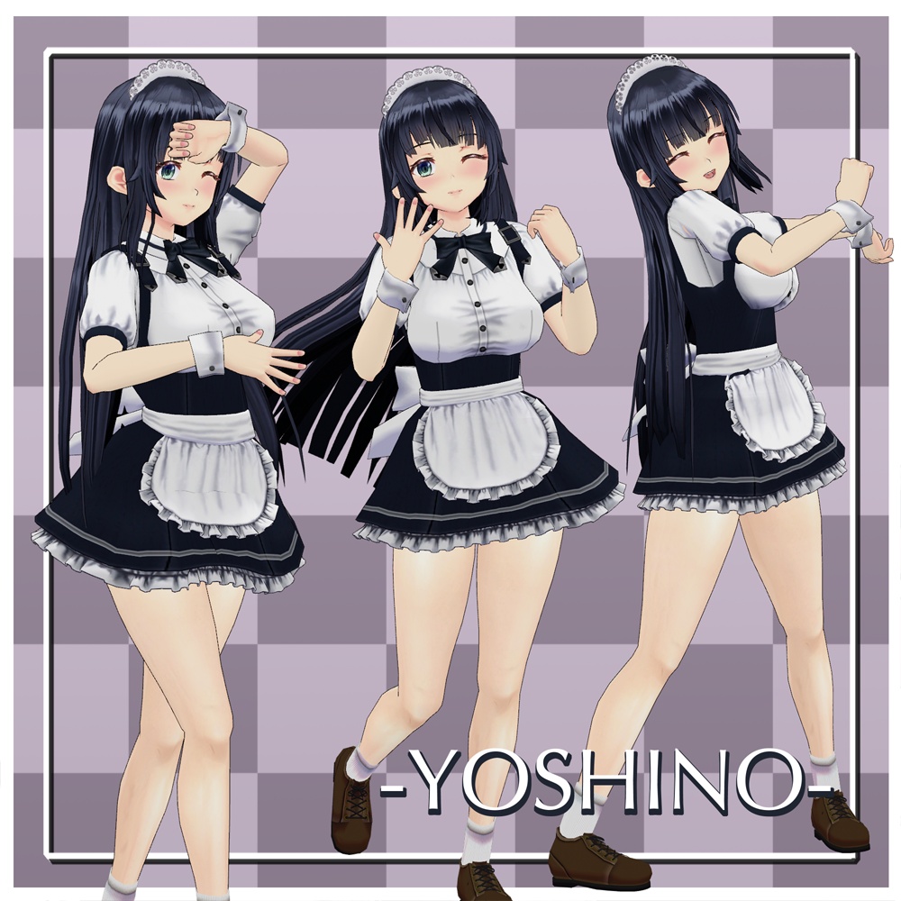 オリジナル3Dモデル【YOSHINO】
