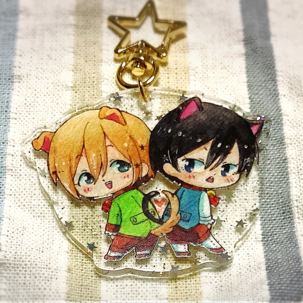 英北アクリルキーホルダー