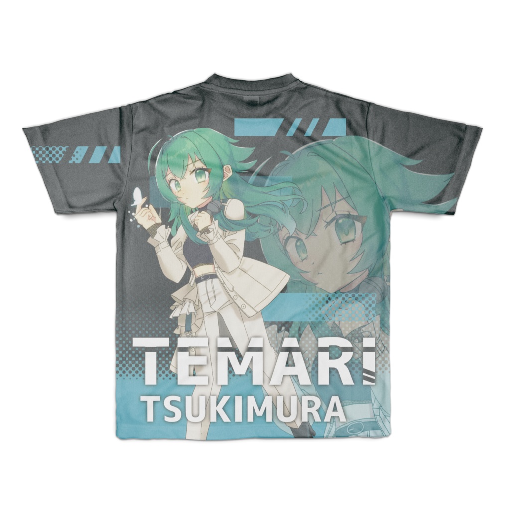 月村手毬フルグラフィックTシャツ