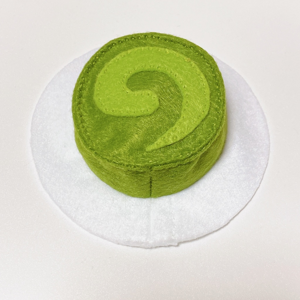 ぬいの帽子 ロールケーキ