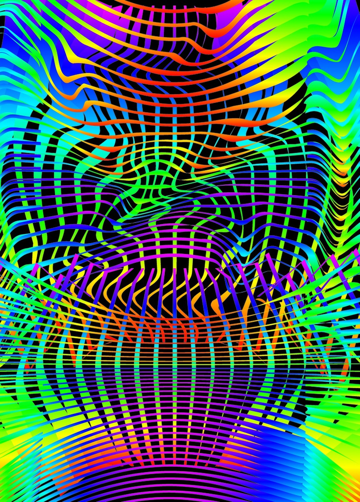 サイケデリックart