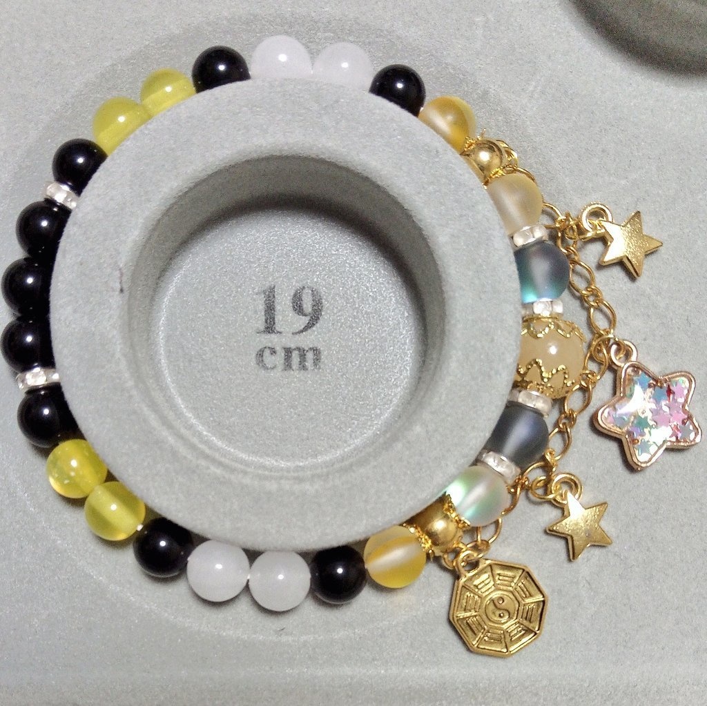 東方Project 霧雨魔理沙 イメージ天然石ブレスレット Ver.2